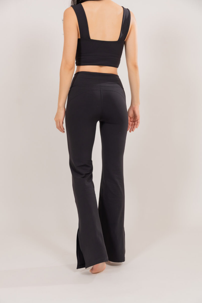 Coffee Sweat Motion Pant back (black)